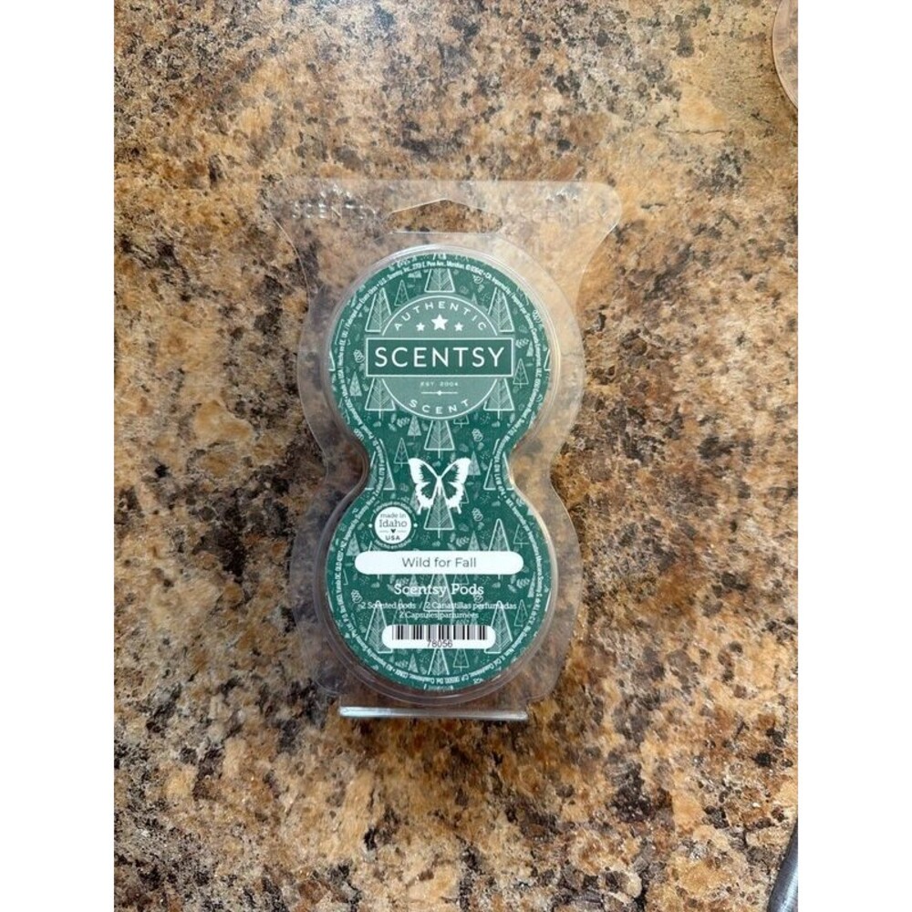 Scentsy wild for fall pods twin pack air diffuser scent